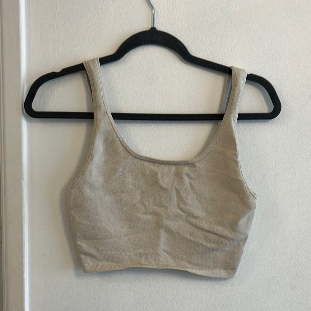 Women's Beige Tank Top